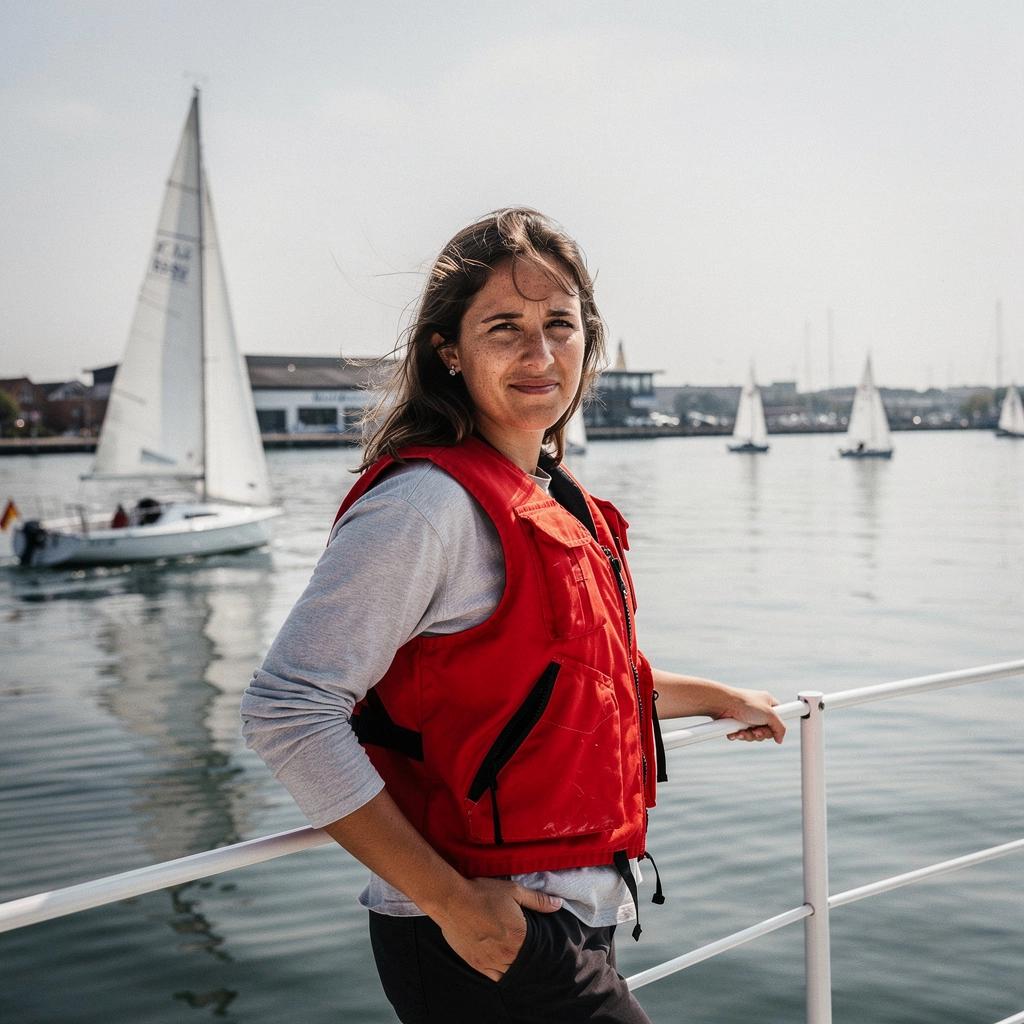 Képzési anyag a tengeri biztonságról.